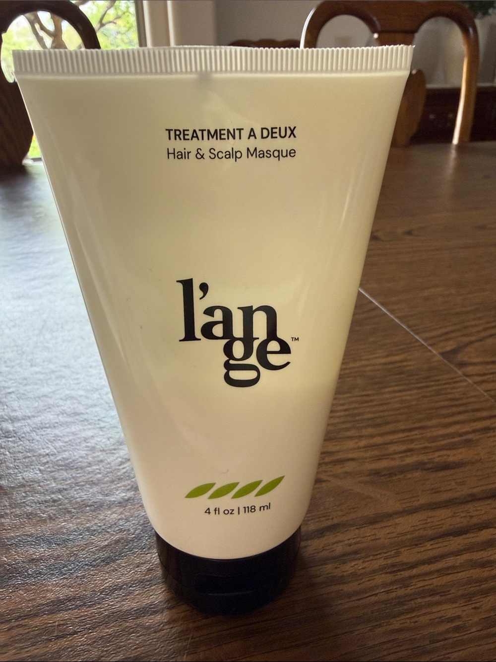 l'ange Treatment A Deux Hair & Scalp Masque - White/Black